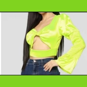 Women Fashion Nova Crop Top Small